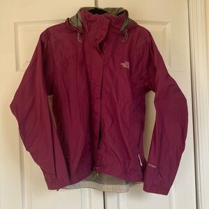 North Face Women’s Medium windbreaker jacket with hood